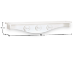 Baby bomuldsstativ med hylder - Image 4