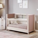Baby Elegance Hjulbar Babyseng (Kan Placeres Ved Sengen) (60x120 cm)