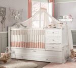 Baby Romantic Voksende Babyseng (Med forældreseng) (80x180 cm)