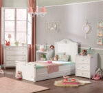 Baby Romantic Voksende Babyseng (Med forældreseng) (80x180 cm) - Image 6