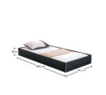 Sort Alt-seng (90x190 cm) - Image 3