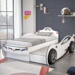 Coupe Bil Seng (Venner med seng) (Hvid) (90x190-90x180 cm)