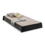 Mørk metal sengestel (90x190 cm) - Image 3