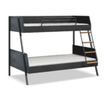 Dark Metal Bred Køjeseng (90x200-120x200 cm) - Image 2