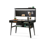 Dark Metal Line Skrivebord (Med enhed) - Image 2