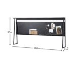 Dark Metal Line Skrivebord (Med enhed) - Image 4