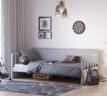 Daybed uden tag (grå) (100x200 cm) - Image 2