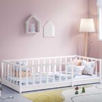 Line Ramme uden tag (Montes Hvid) (90x190 cm)