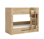 Mocha Lav Sengesæt (med underliggende skuffe) - Image 4