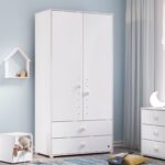 Montes Hvid 2-dørs skab