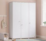 Montes Hvid 3-dørs skab