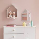 Montes Hvid Tag Spejl Sæt