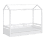 Montes Hvid seng med flad top (90x200 cm) - Image 5