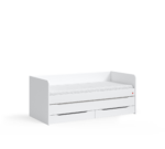 Studioseng med skuffer (hvid) - Image 2