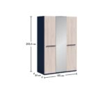 Trio 3-dørs skab - Image 3