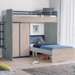 Trio Udsmykket seng (100x200 cm)