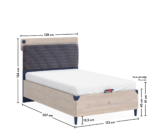 Trio Line Basalt Sikkerhedsseng - Image 3