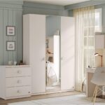 Varia Krem 3-dørs spejlskab