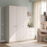 Varia Krem 3-dørs Line-skab