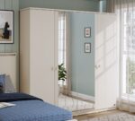 Varia Krem 4-dørs skab