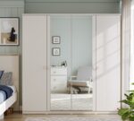 Varia Krem 4-dørs skab - Image 2