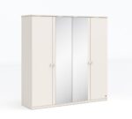 Varia Krem 4-dørs skab - Image 4