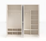 Varia Krem 4-dørs skab - Image 5