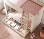 Varia Cremefarvet Smal Køjeseng (90x200 cm) - Image 2