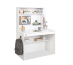 Hvid skrivebord (med enhed) - Image 2